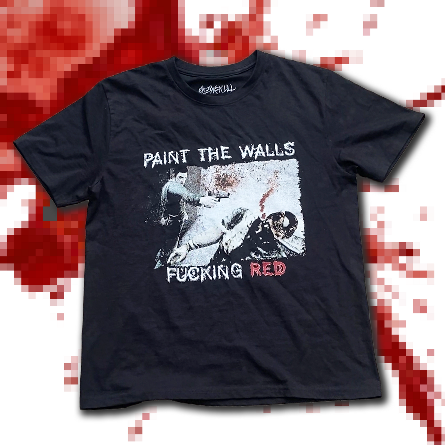 'PAINT THE WALLS RED' TEE