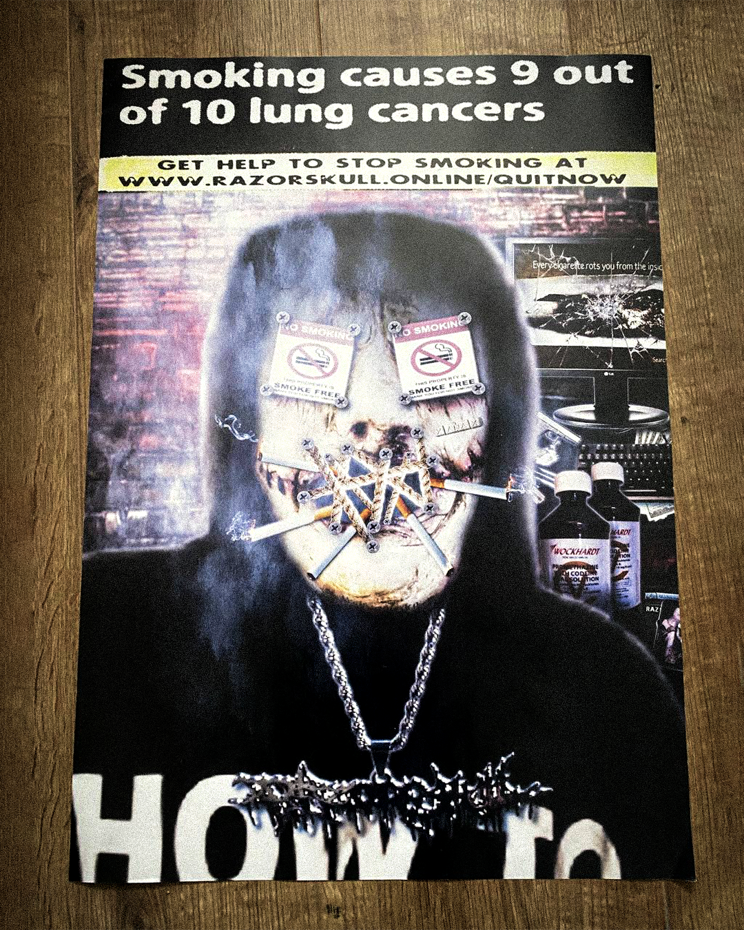 'SMOKING KILLS' POSTER (PRE-MADE)