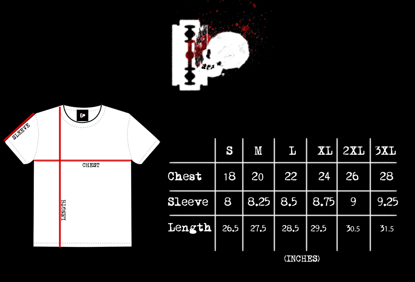 'JUNKIE LIVES MATTER' BLOODY TEE (PRE-MADE)