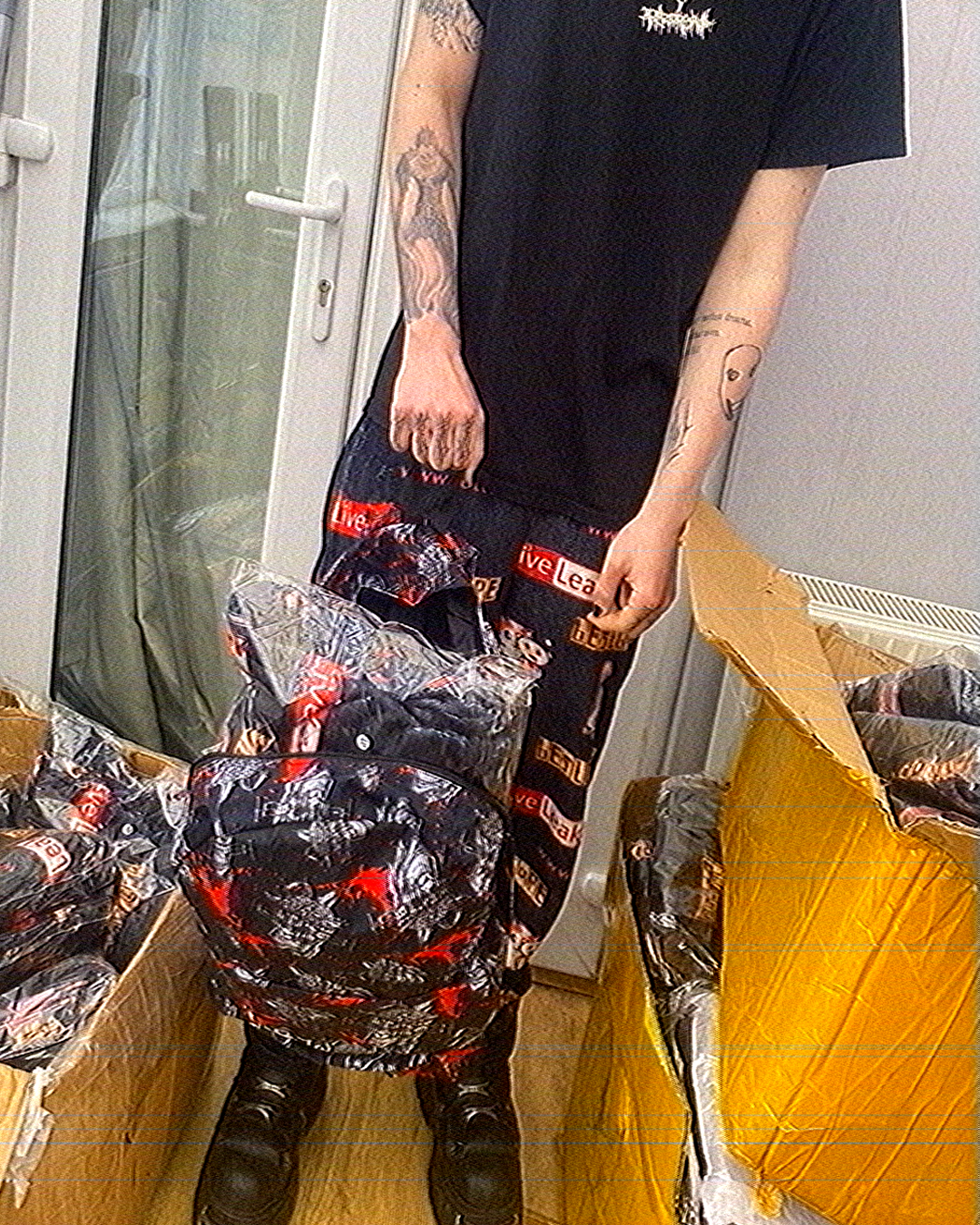'SHOCKSITE' PAJAMA PANTS [PRE-MADE]