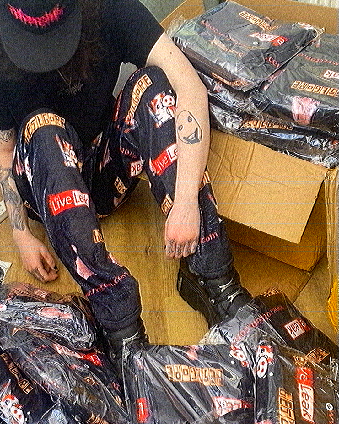 'SHOCKSITE' PAJAMA PANTS [PRE-MADE]