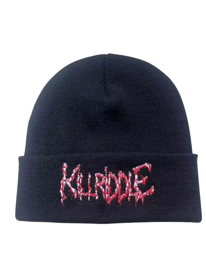 RIDDLE EMBROIDERED BEANIE