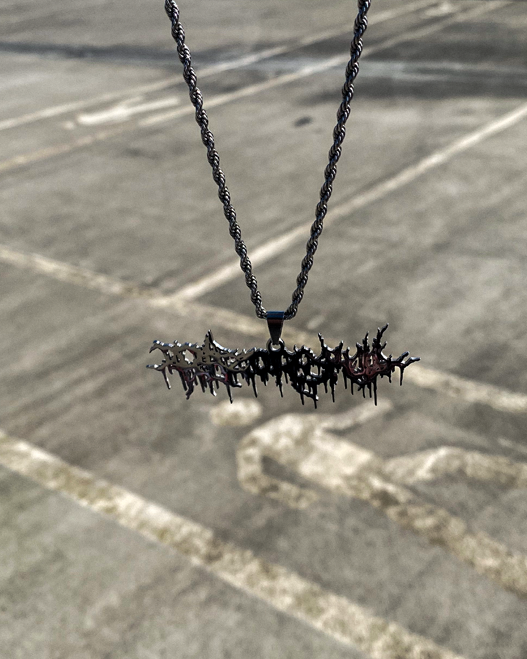 RAZORSKULL LOGO CHAIN