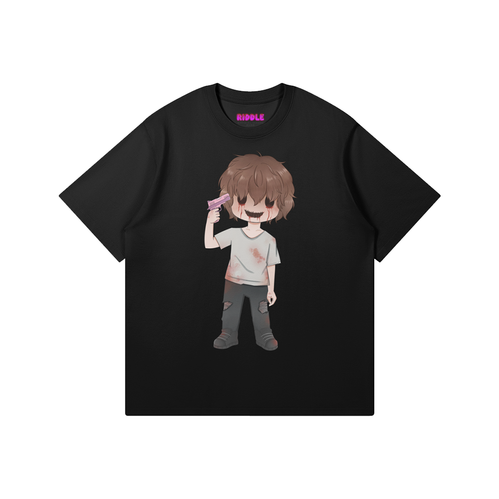 CHIBI PINK / WHITE / BLACK TEE