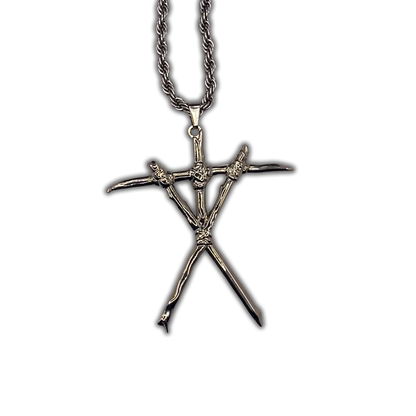 'WITCH' STICK FIGURE TOTEM CHAIN