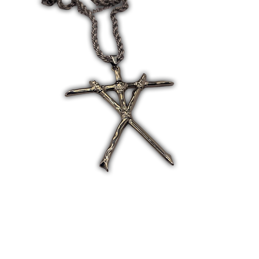 'WITCH' STICK FIGURE TOTEM CHAIN
