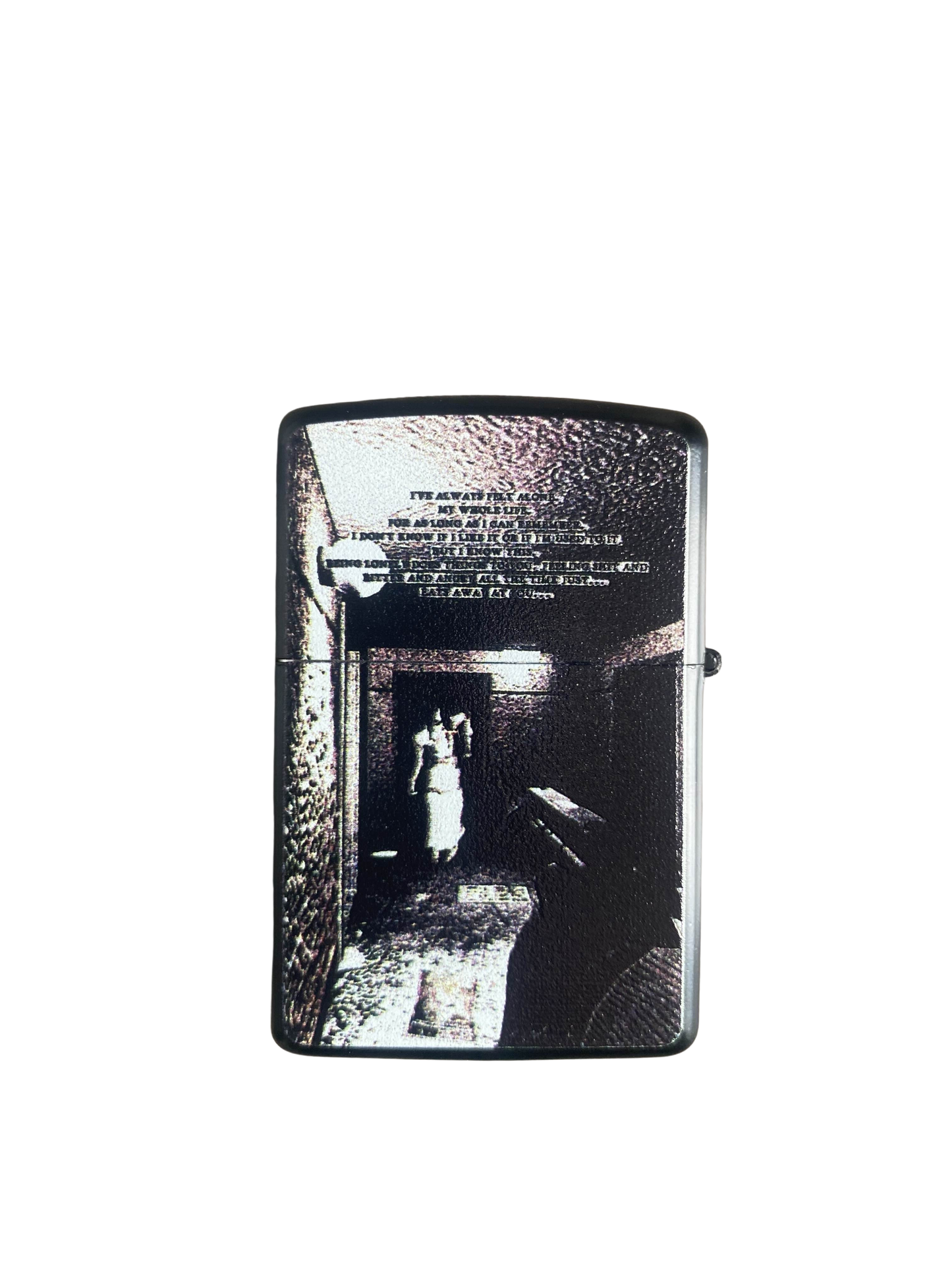 'SUICIDE' ZIPPO (PRE-MADE)