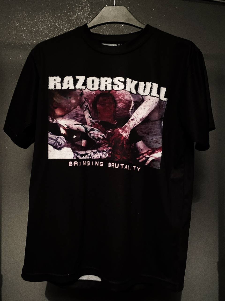 'BRINGING BRUTALITY' TEE SIZE MEDIUM