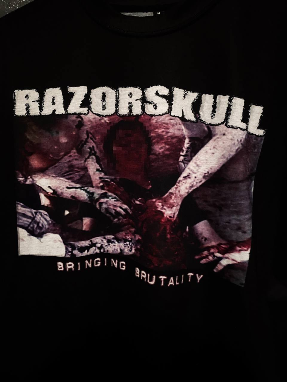 'BRINGING BRUTALITY' TEE SIZE MEDIUM