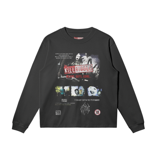BLOOD GUTS GORE VIDEOGAME LONGSLEEVE